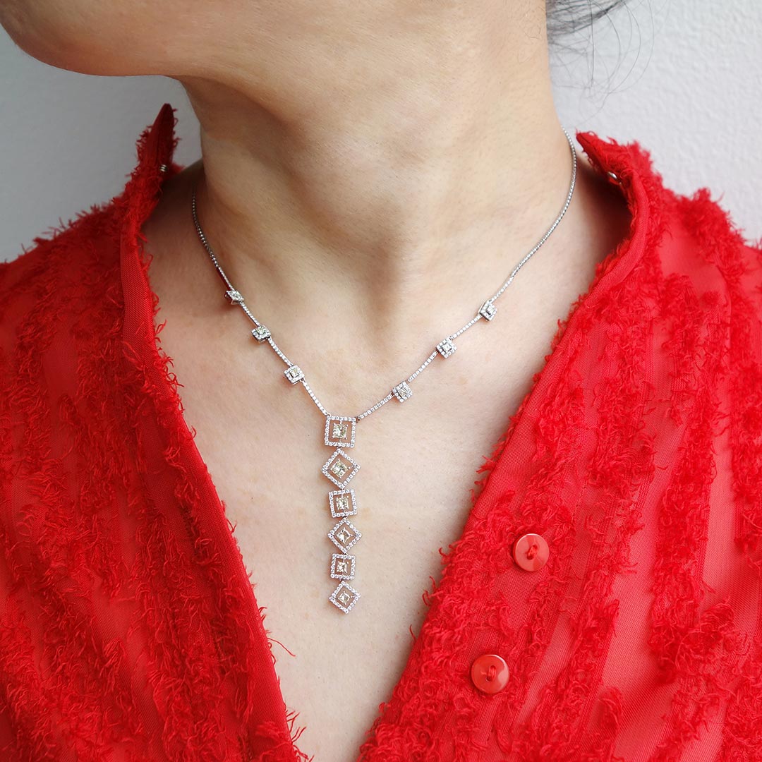 Diamond necklace ｜ PD03688