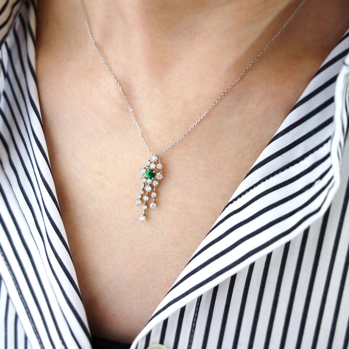 Emerald necklace ｜ PX05344
