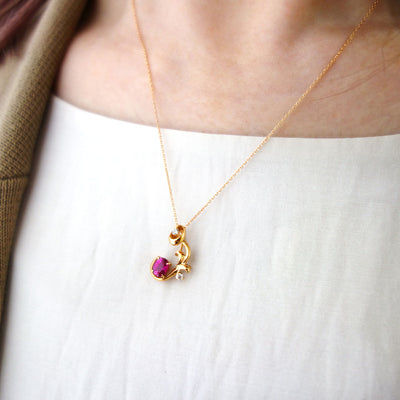 Ruby necklace ｜ PX05349