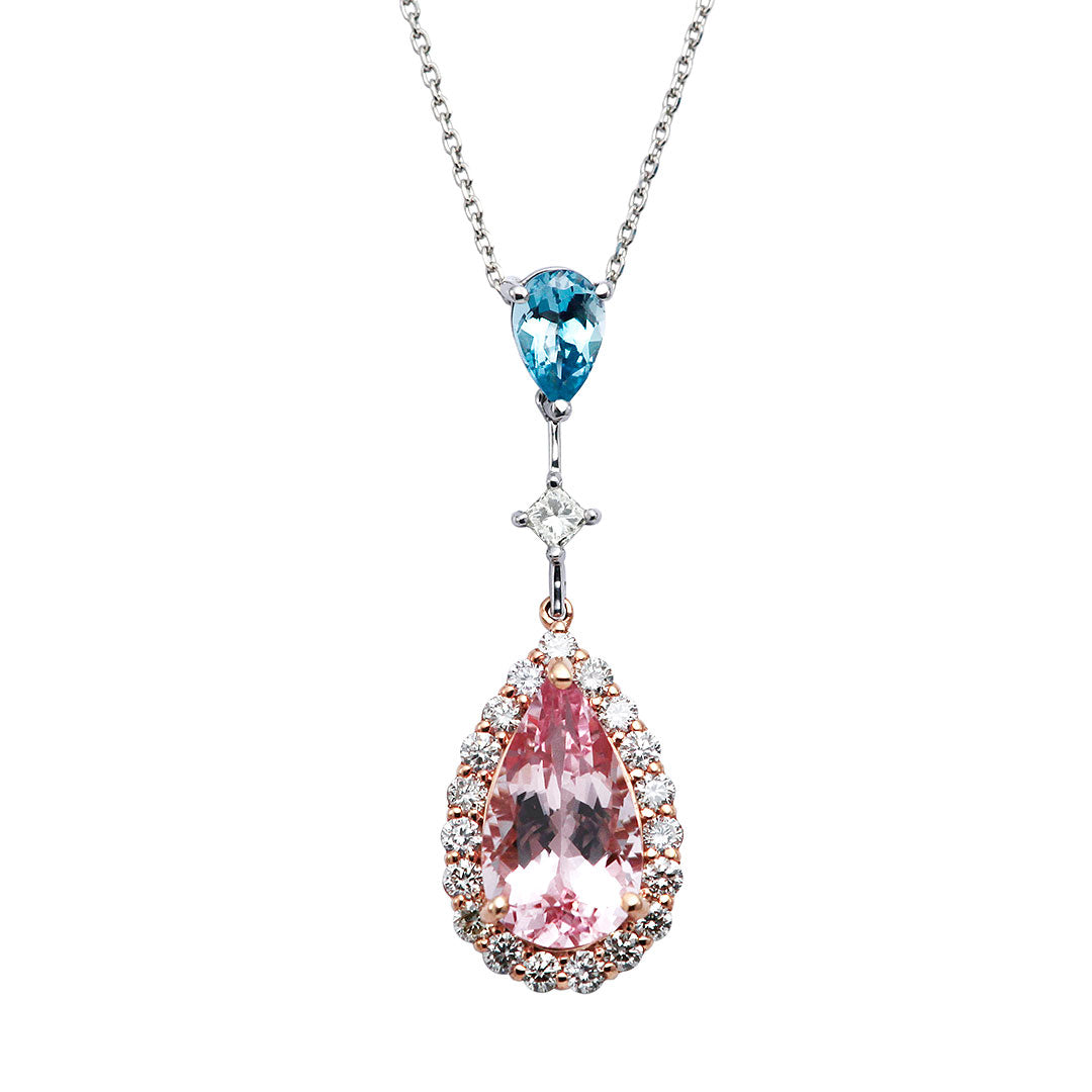 <tc>Morganite & Aquamarine Pendant Top | PX05371</tc>