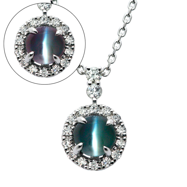 Alexandrite cat's eye necklace ｜ PX05385