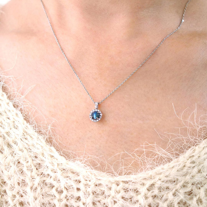 Alexandrite cat's eye necklace ｜ PX05385