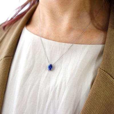 Tanzanite necklace ｜ PX05397