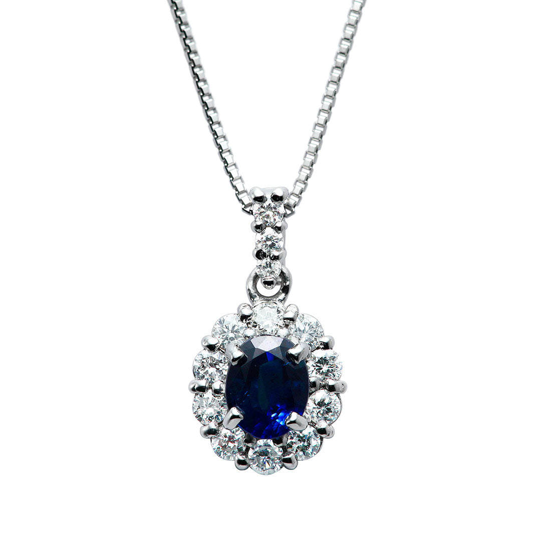 Sapphire necklace ｜ PX05400