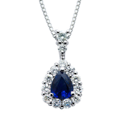 <tc>Royal blue Sapphire Necklace ｜ PX05403</tc>