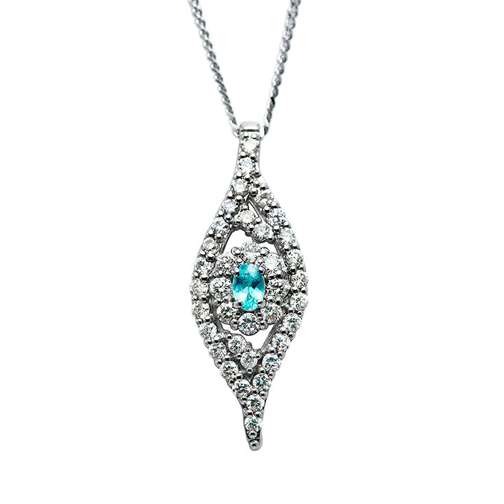 Paraiba tourmaline necklace ｜ PX05406