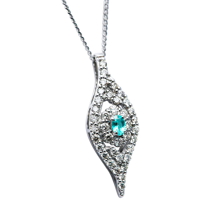 Paraiba tourmaline necklace ｜ PX05406