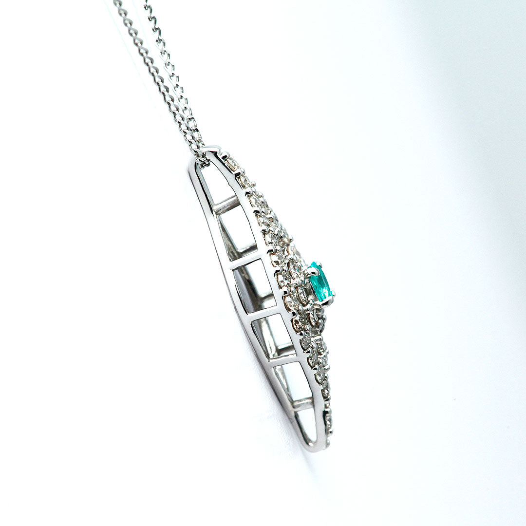 Paraiba tourmaline necklace ｜ PX05406