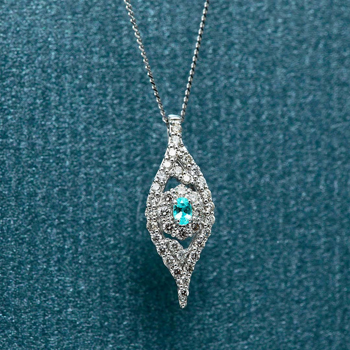Paraiba tourmaline necklace ｜ PX05406