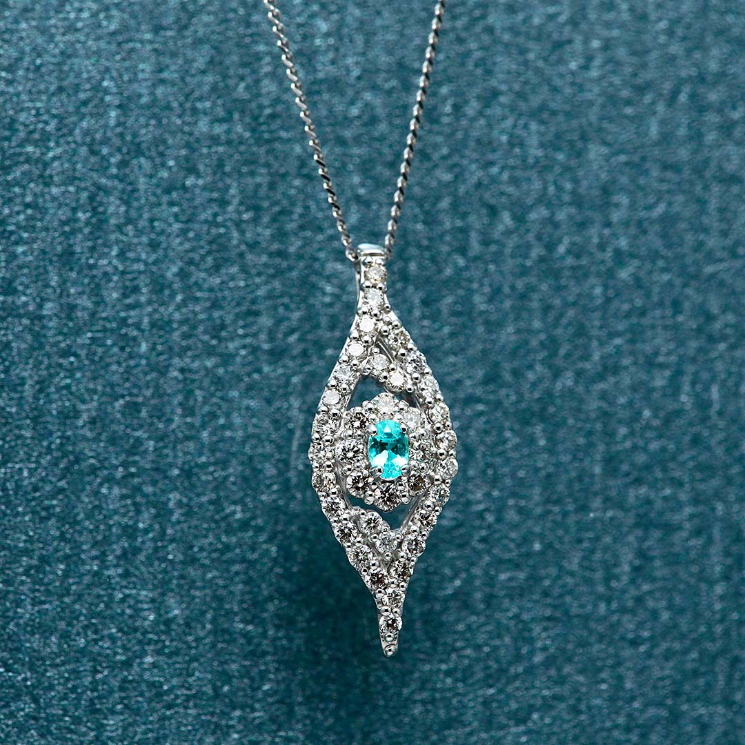 <tc>Paraiba Tourmaline Necklace ｜ PX05406</tc>