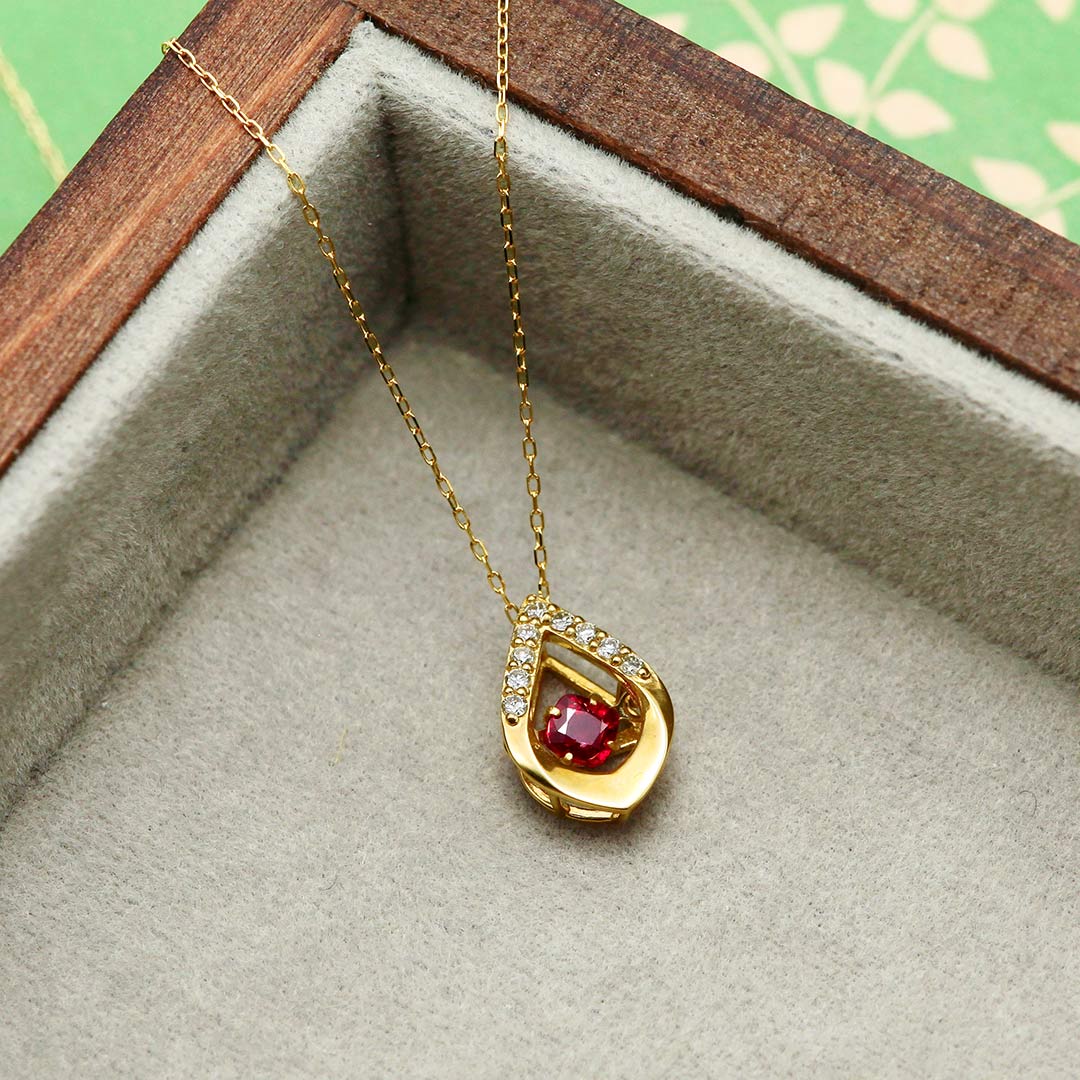 ルビー ネックレス ｜ PX05407