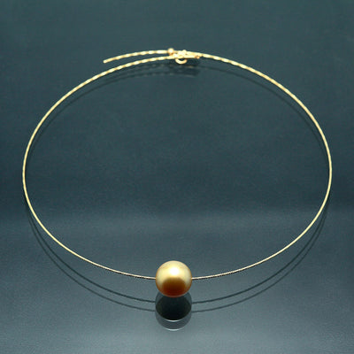 South Sea Golden Pearl Necklace ｜ PX05413