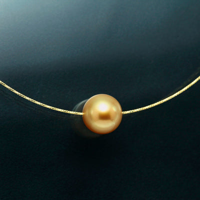 South Sea Golden Pearl Necklace ｜ PX05413
