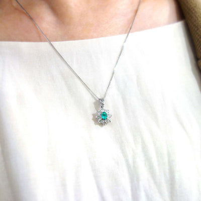 Paraiba tourmaline necklace ｜ PX05415