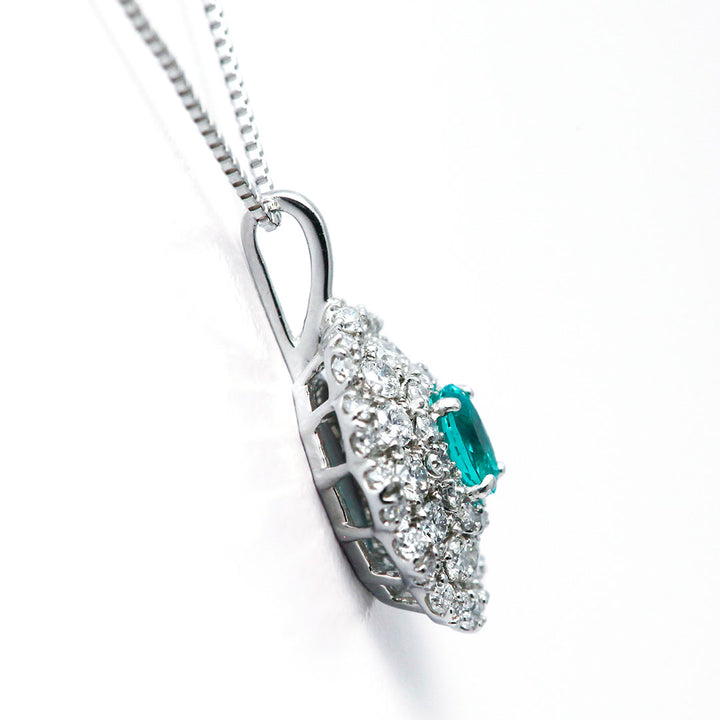 パライバトルマリン（ブラジル産） ネックレス ｜ PX05423 – 大阪