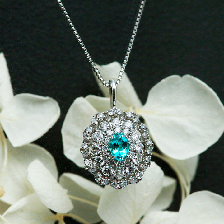 パライバトルマリン（ブラジル産） ネックレス ｜ PX05423 – 大阪