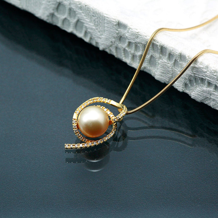 South Sea white pearl pendant necklace ｜ PX05432