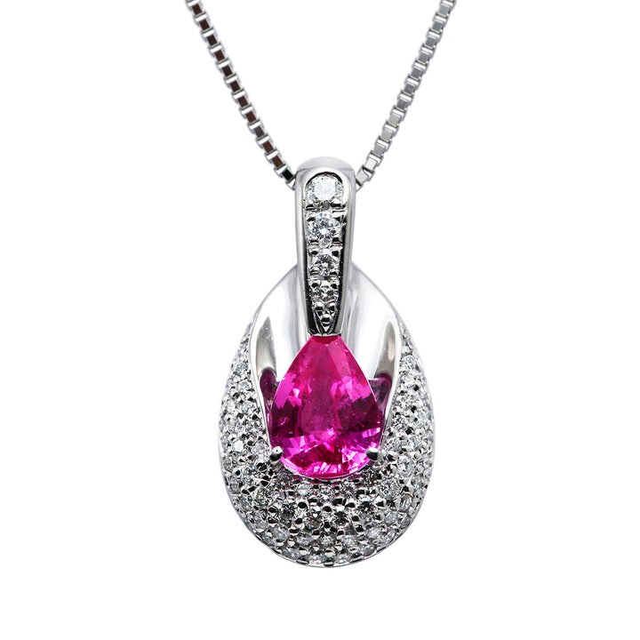 Pink Sapphire Necklace | PX05444