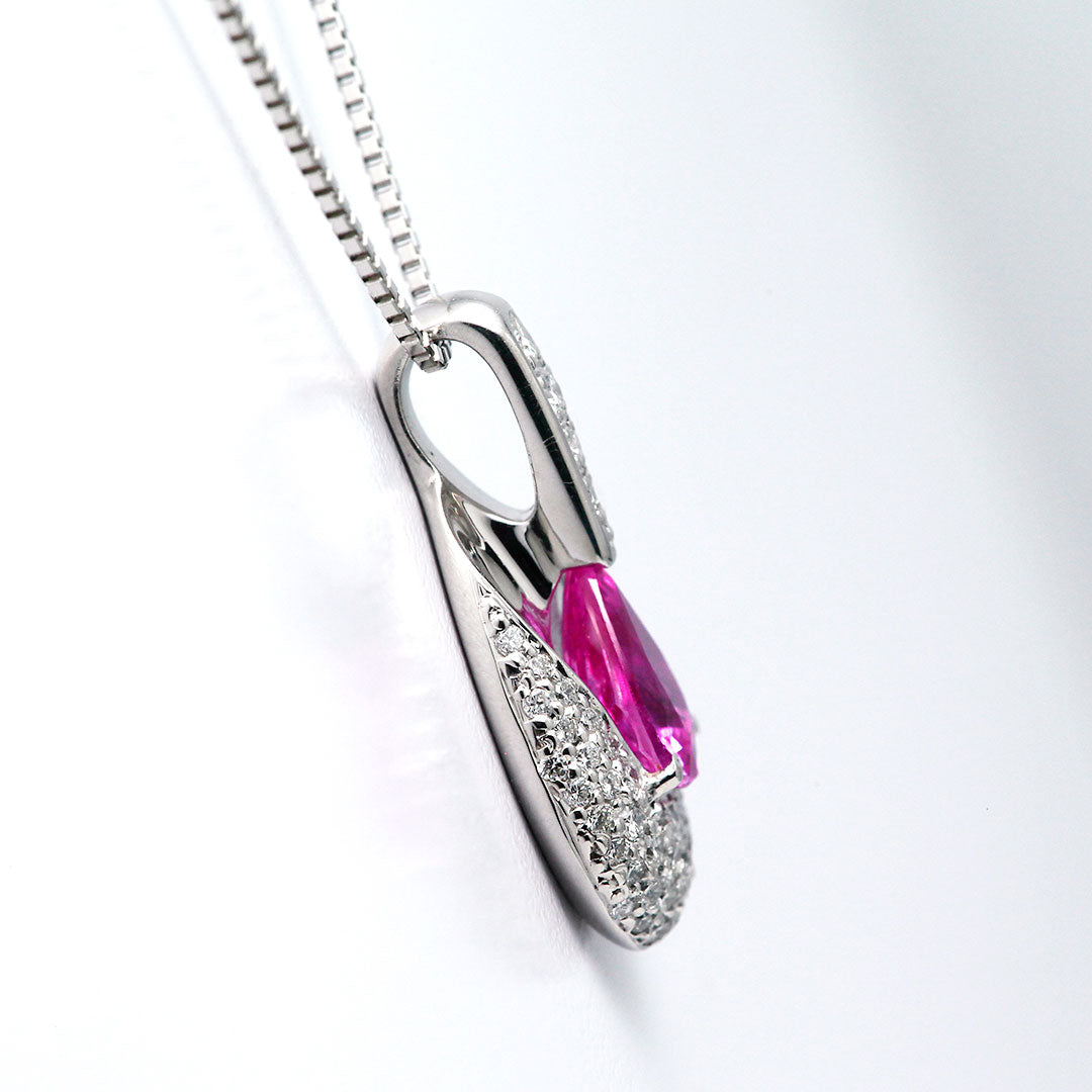 Pink Sapphire Necklace | PX05444