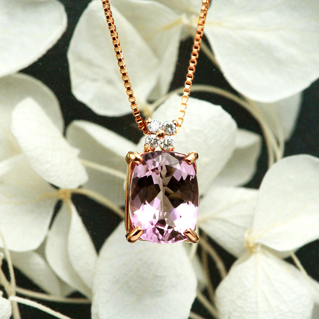 Morganite necklace ｜ PX05456