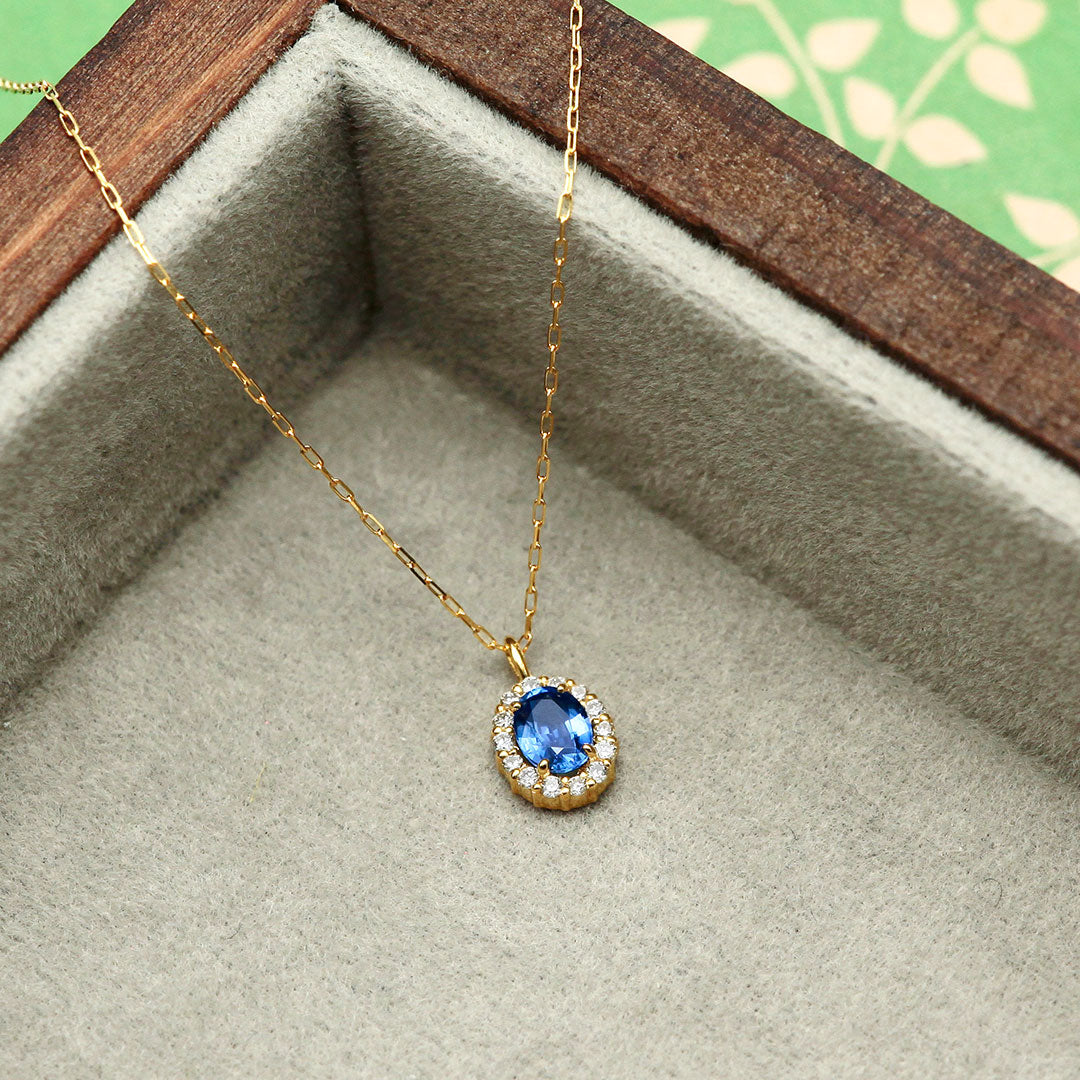 サファイア ネックレス ｜ PX05458