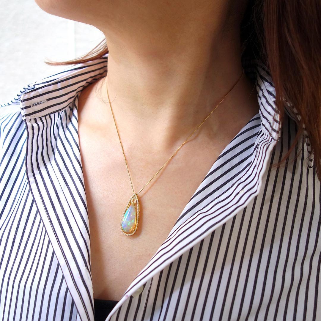 オパール ネックレス ｜ PX05480
