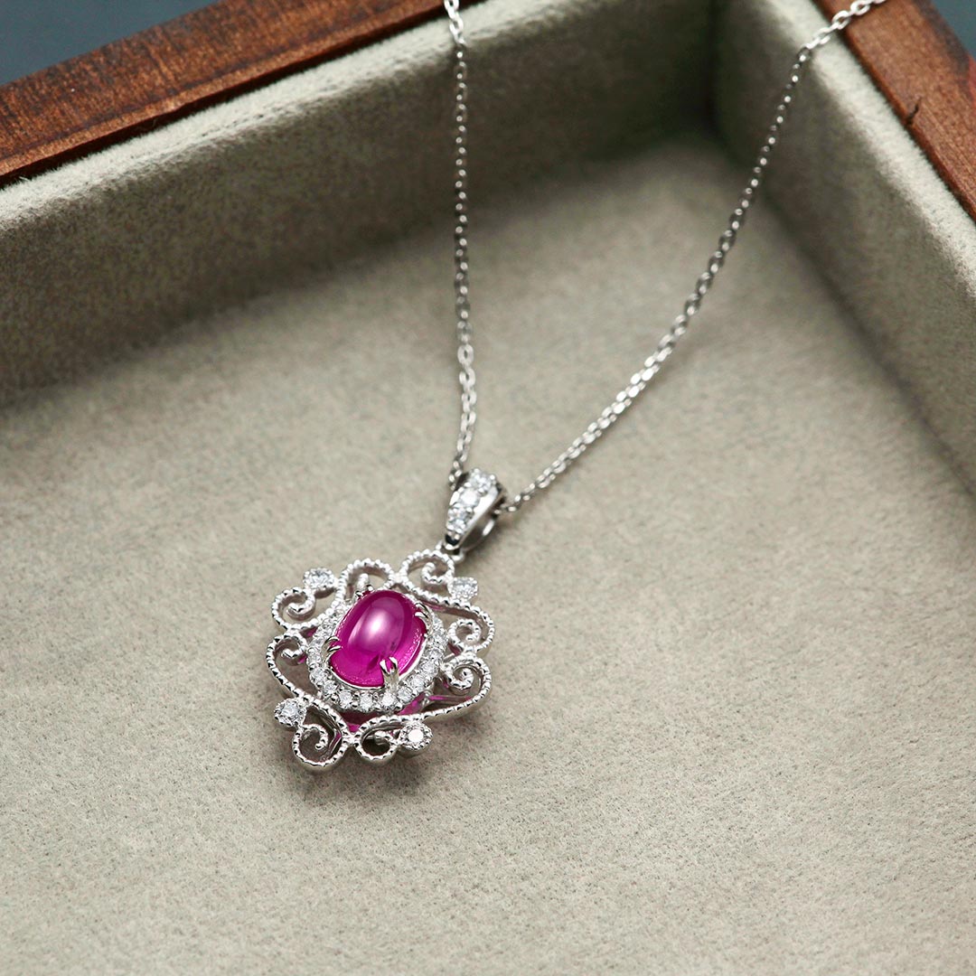 ルビー ネックレス ｜ PX05487