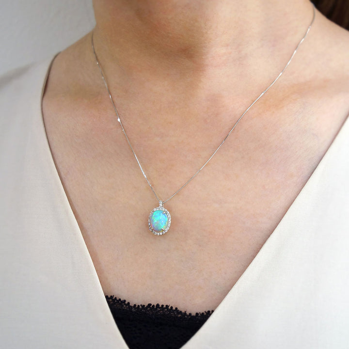 天然オパール　65cts　45cm　ネックレス 天然オパール 65cts 45cm ネックレス