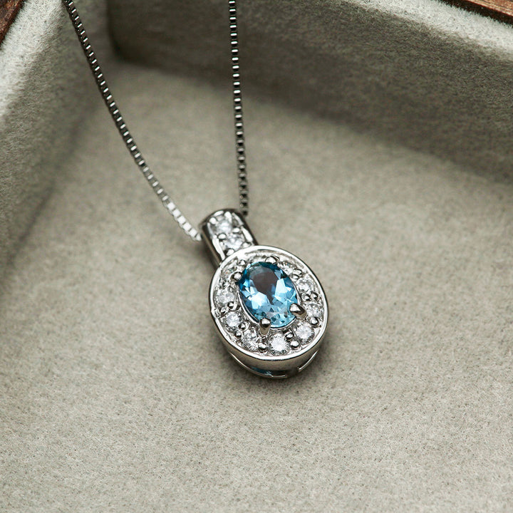 <tc>Aquamarine Necklace ｜ PX05517</tc>