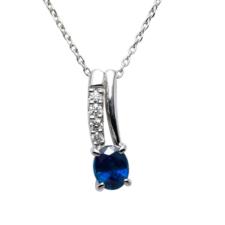 <tc>Blue sapphire pendant necklace ｜ PX05520</tc>