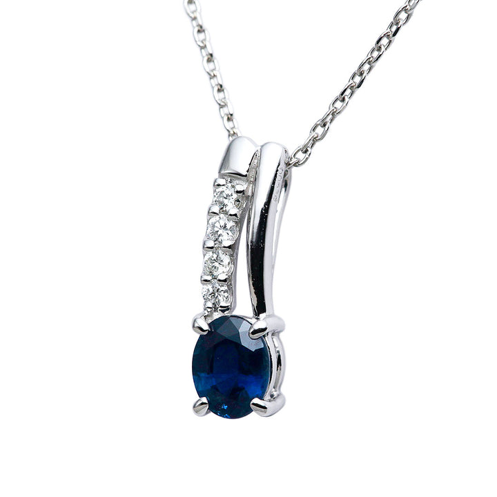 <tc>Blue sapphire pendant necklace ｜ PX05520</tc>