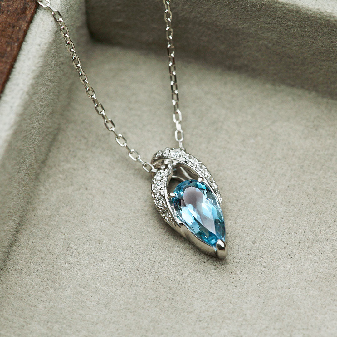 <tc>Aquamarine (Santa Maria) necklace ｜ PX05521</tc>