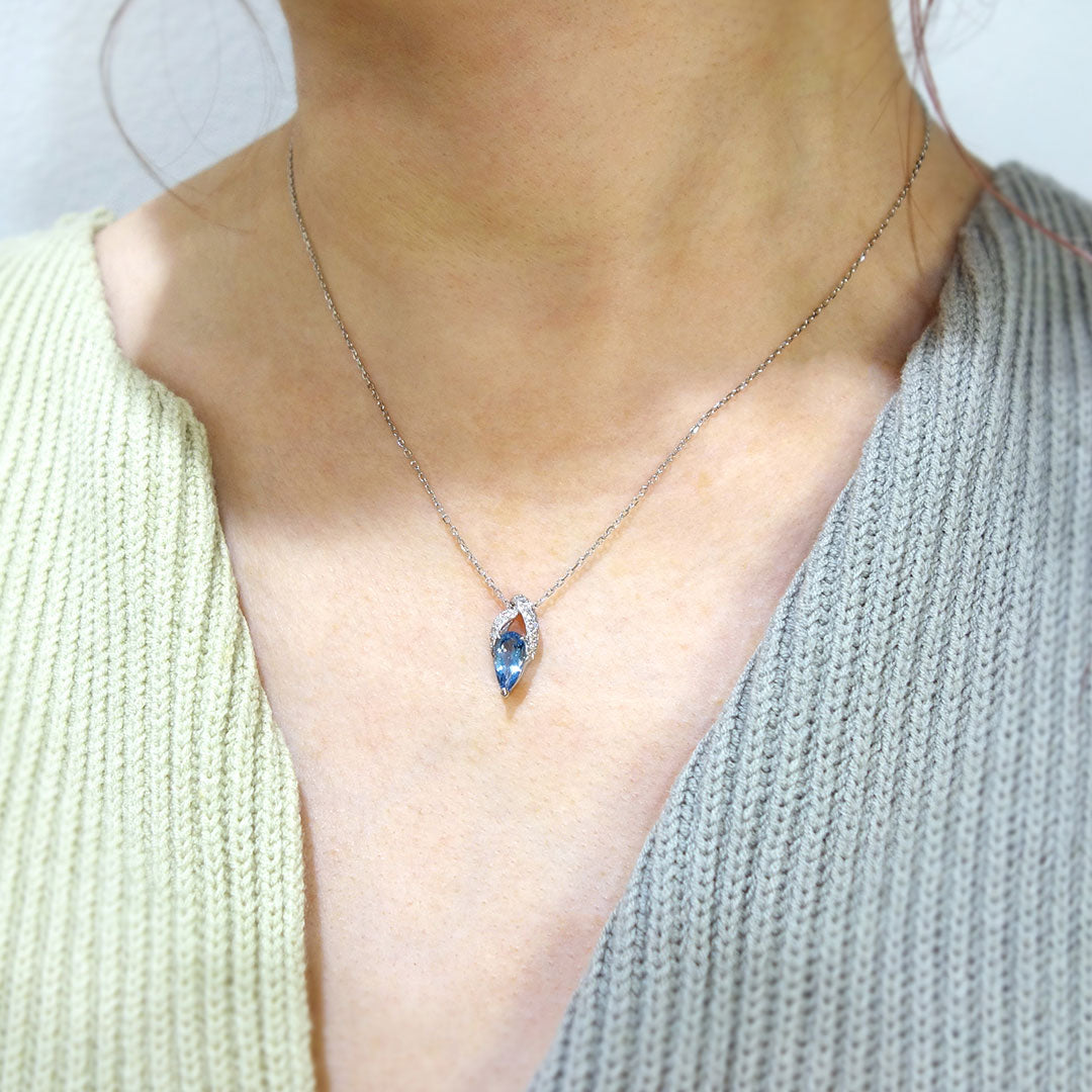 <tc>Aquamarine (Santa Maria) necklace ｜ PX05521</tc>