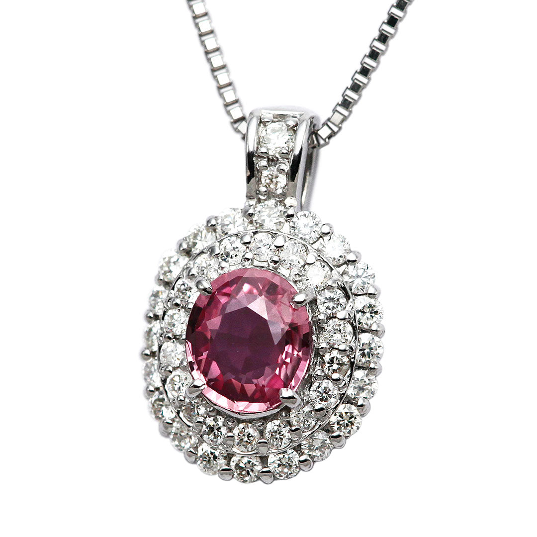 <tc>Pink sapphire necklace ｜ PX05525</tc>