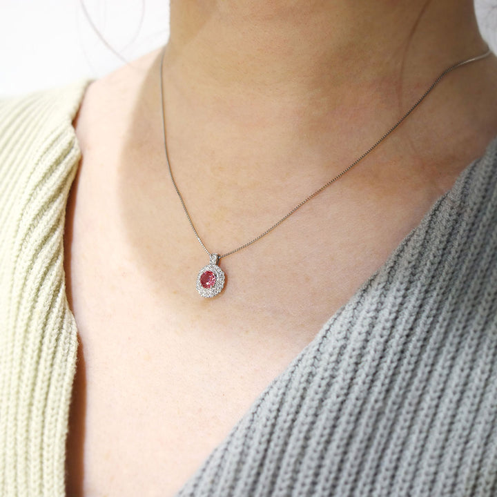 <tc>Pink sapphire necklace ｜ PX05525</tc>