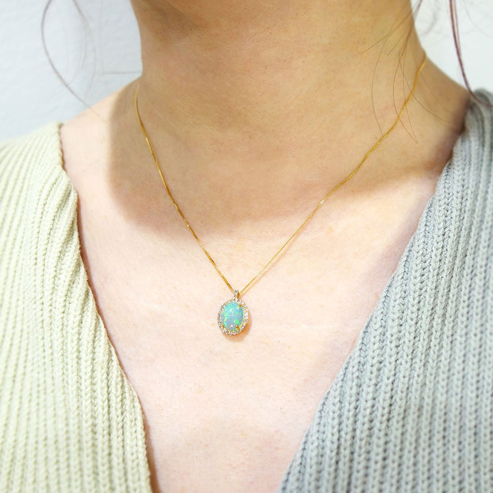 オパール ネックレス ｜ PX05526