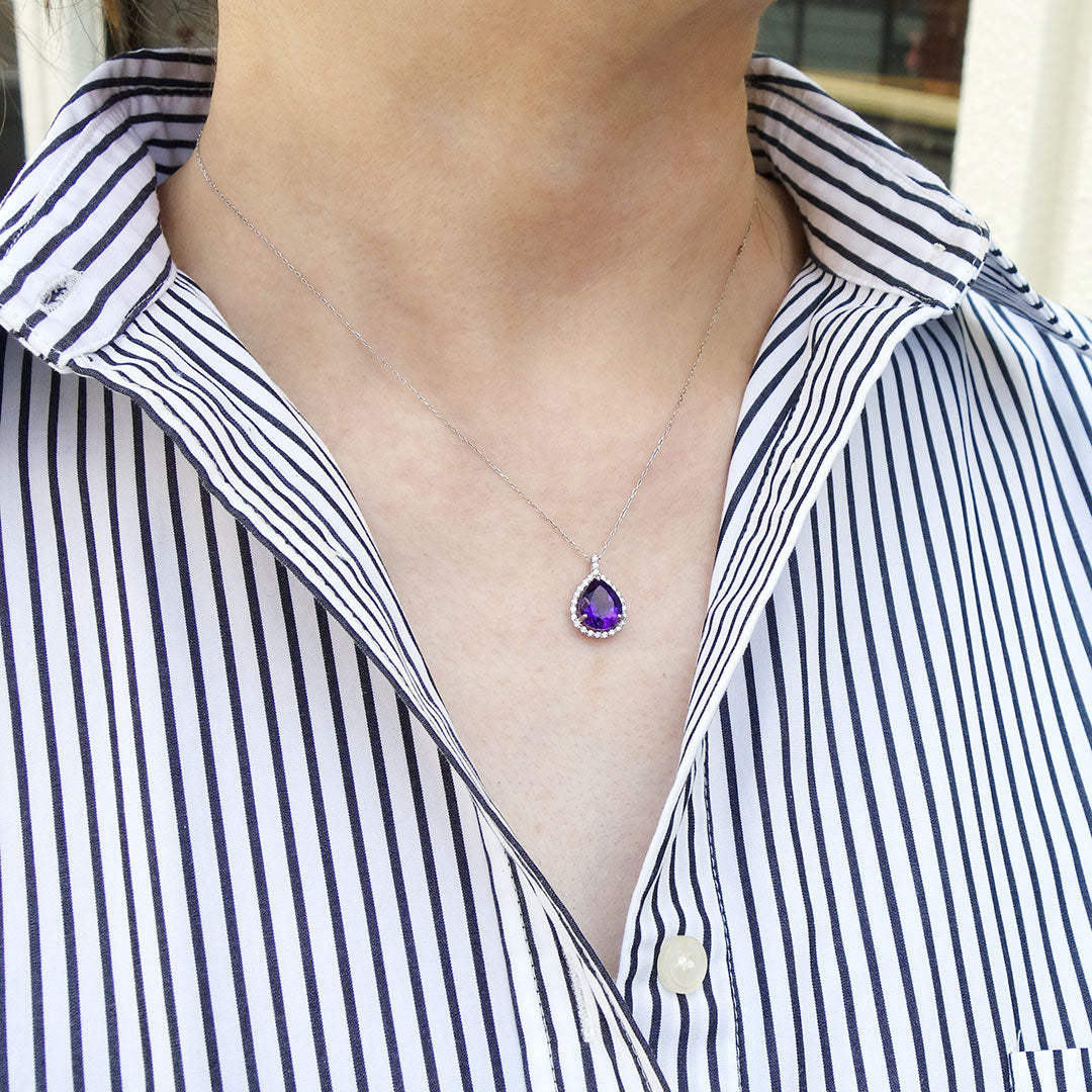 <tc>Amethyst Necklace ｜ PX05536</tc>