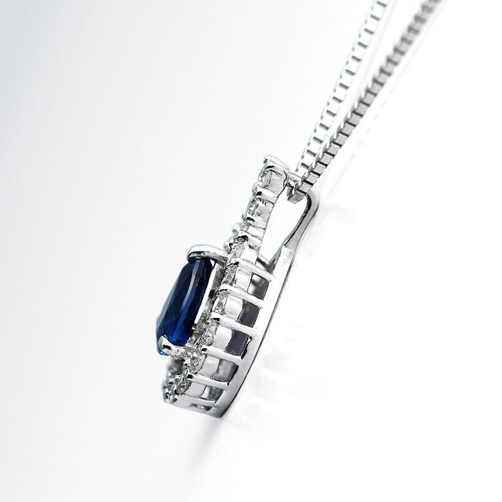 <tc>Royal blue Sapphire Pendant necklace ｜ PX05538</tc>
