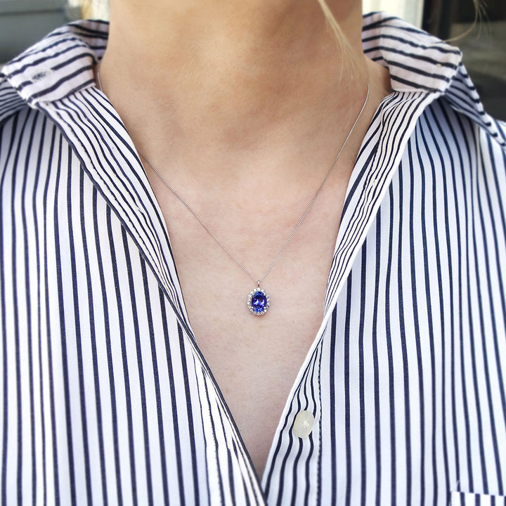 <tc>Tanzanite necklace ｜ PX05543</tc>