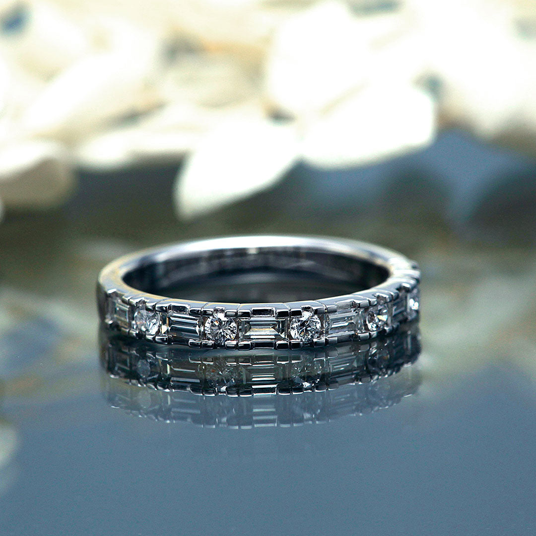 <tc>Diamond Half Eternity Ring | RD03147</tc>