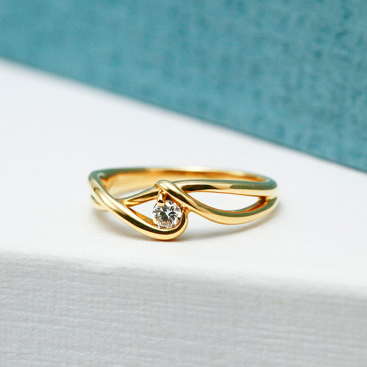 ダイヤモンド  ピンキーリング（指輪） ｜ RD03013