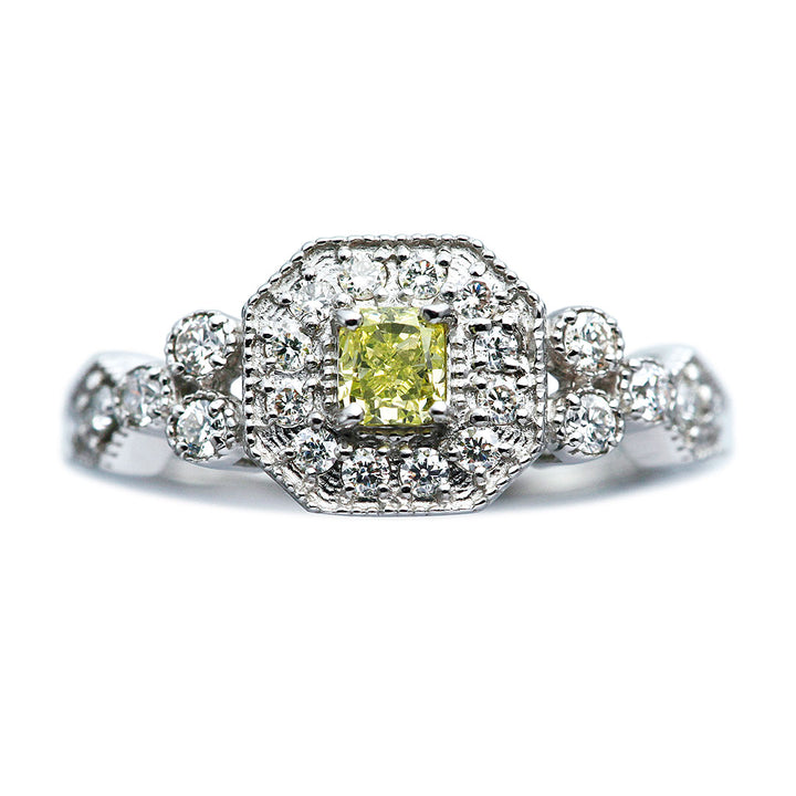 Yellow diamond ring (ring) | RD03050