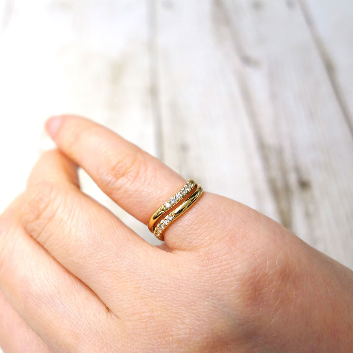 Diamond pinky ring | RD03070