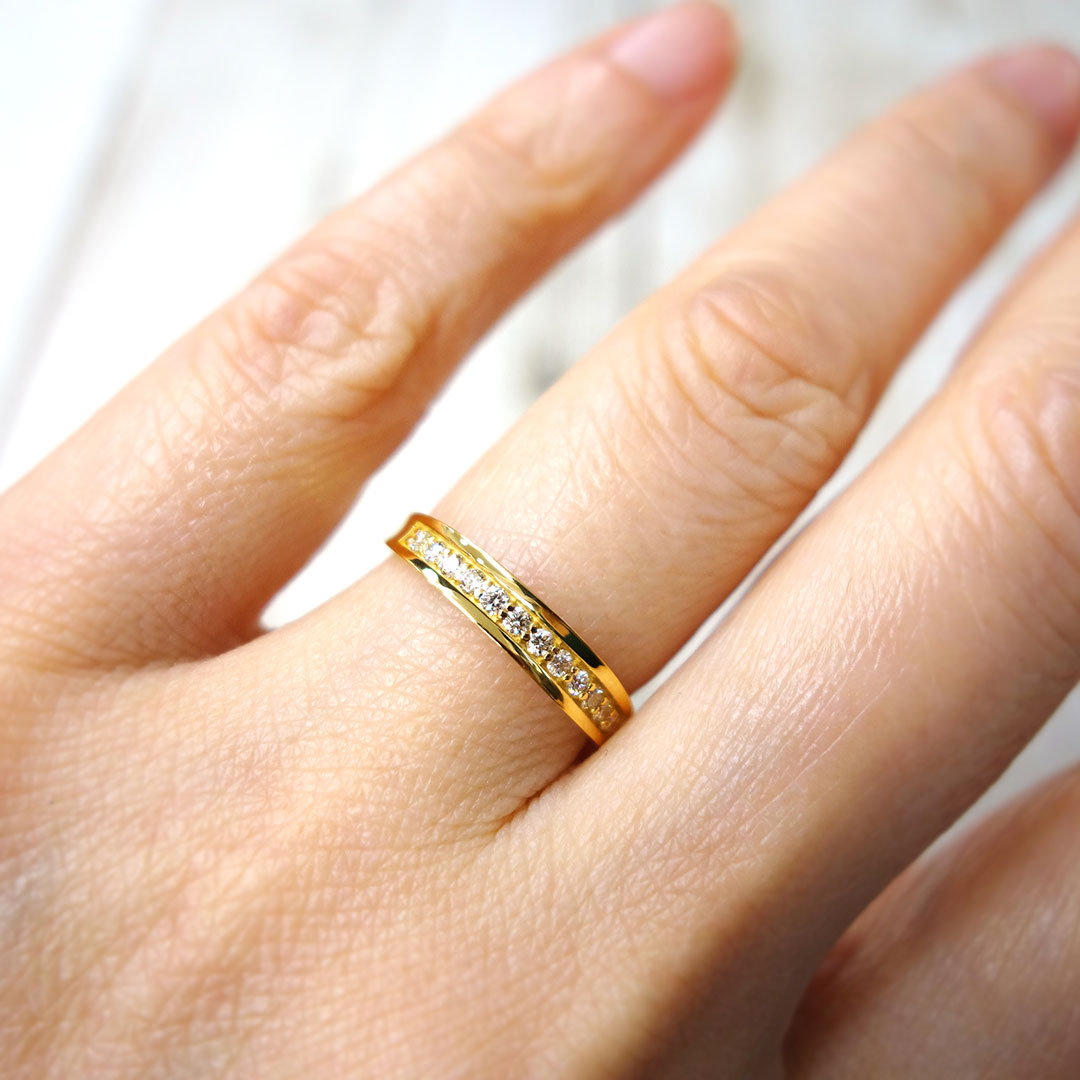 Diamond 1/3 eternity ring ｜ RD03092
