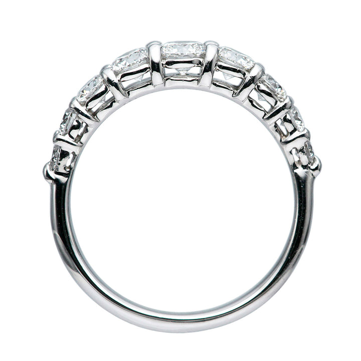 Diamond half eternity ring | RD03109