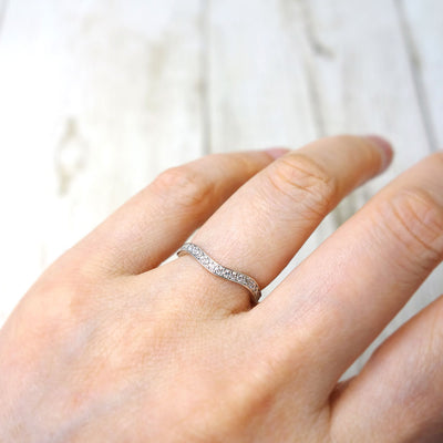 <tc>Diamond Half Eternity Ring | RD02981</tc>