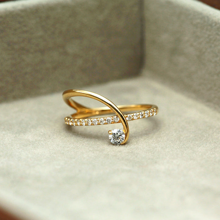Diamond pinky ring | RD03136