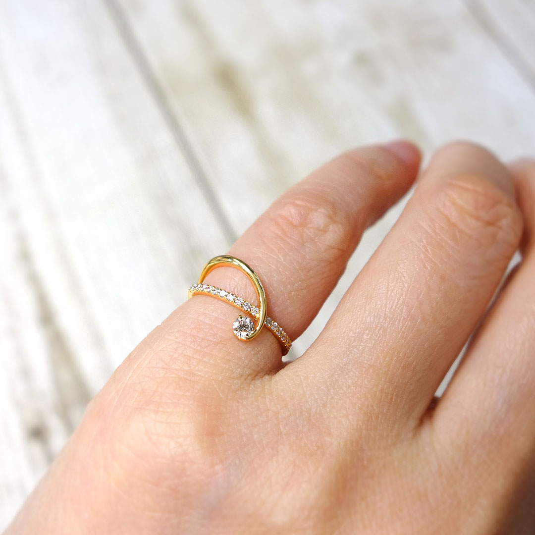 Diamond pinky ring | RD03136