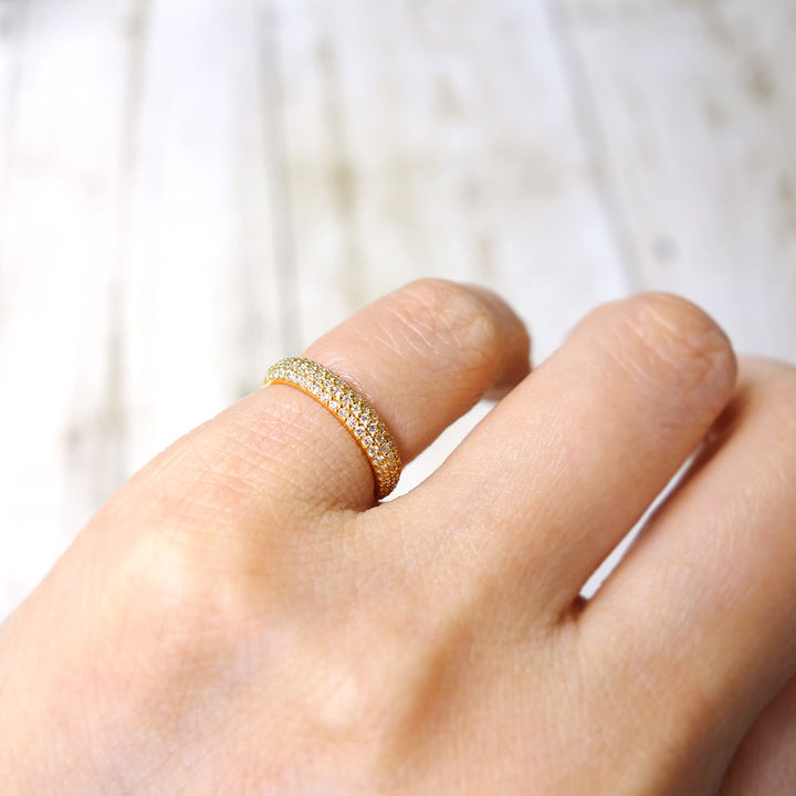 Diamond pave pinky ring | RD03139