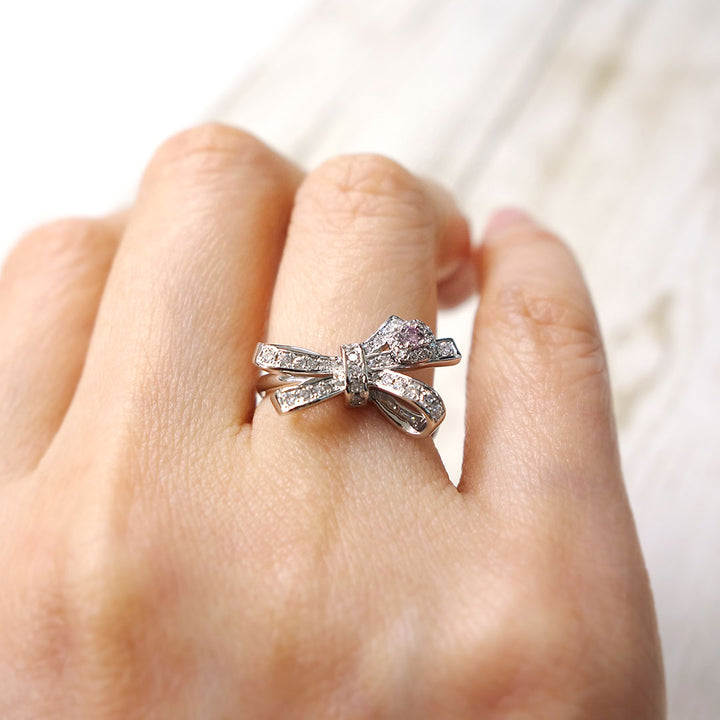 Pink Diamond Ring | RD02803 – 大阪心斎橋 宝寿堂〈HOUJUDO〉
